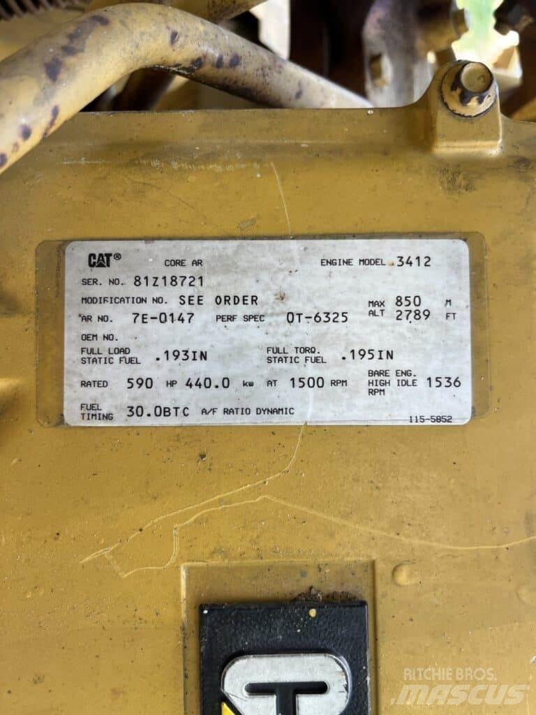 CAT 3412 Generadores diesel