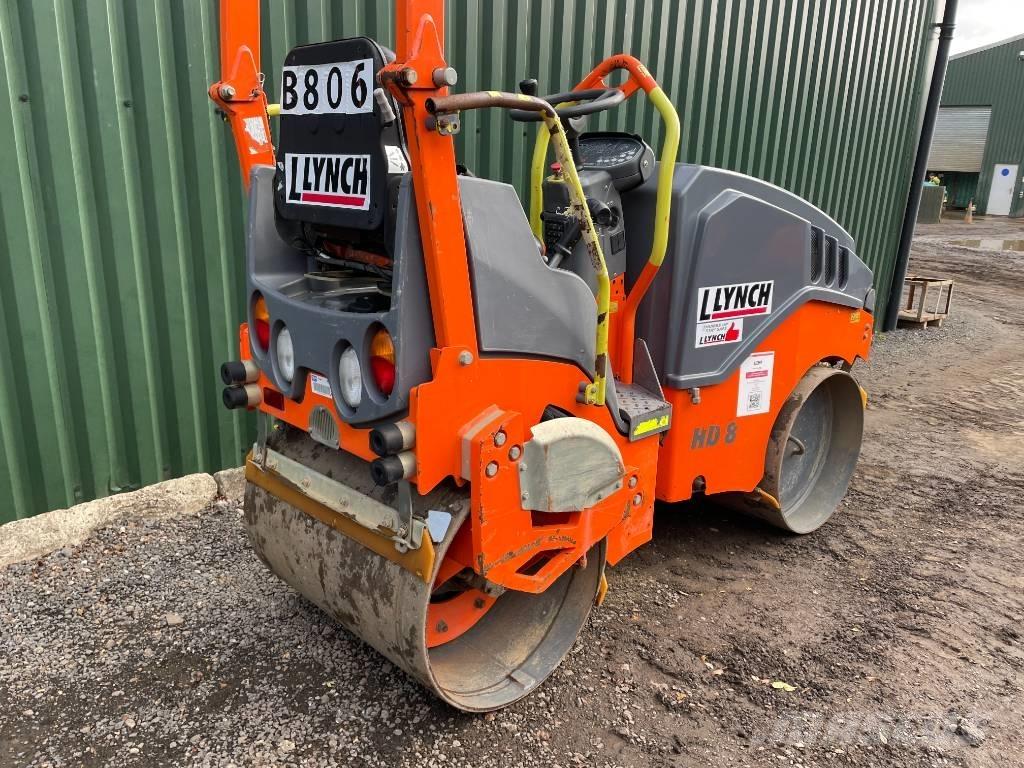 Hamm HD 8 VV Rodillos de doble tambor