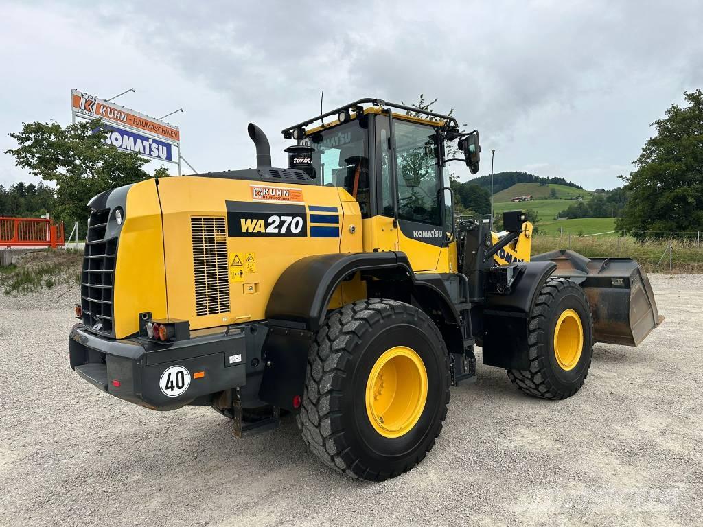 Komatsu WA 270-8 Cargadoras sobre ruedas