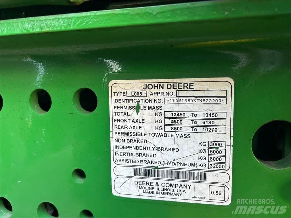John Deere 6195R Tractores
