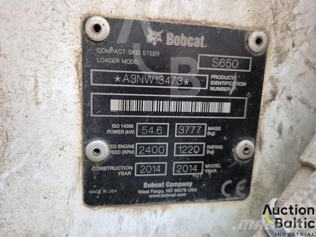 Bobcat S 650 Minicargadoras