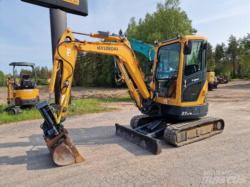 Hyundai Robex 27 Z-9 Mini excavadoras < 7t