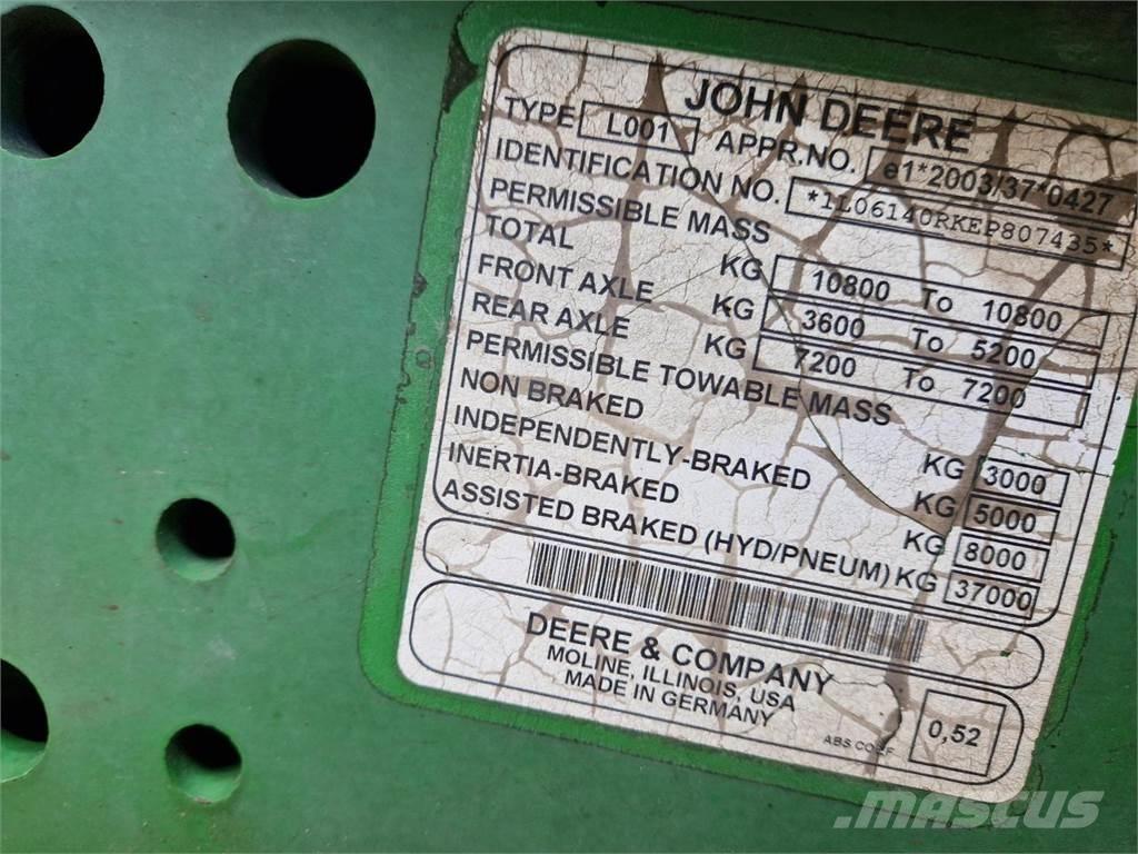 John Deere 6140R Tractores