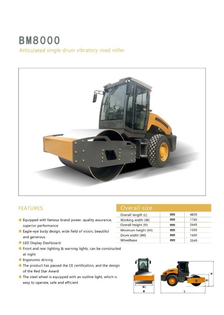  SDBM BM8000 Rodillos de un solo tambor