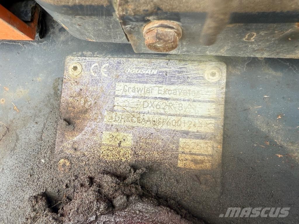 Doosan DX 62 R-3 Mini excavadoras < 7t