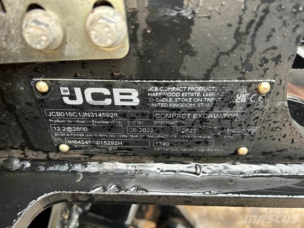 JCB 16C-1 Mini excavadoras < 7t