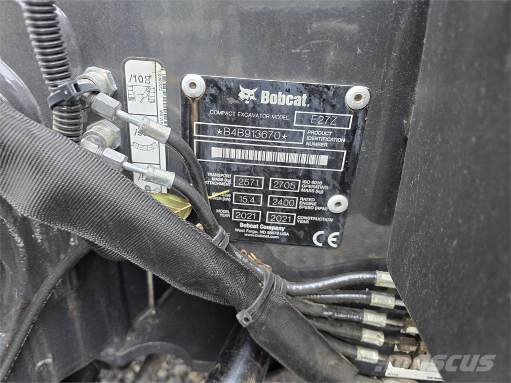 Bobcat E27z Mini excavadoras < 7t