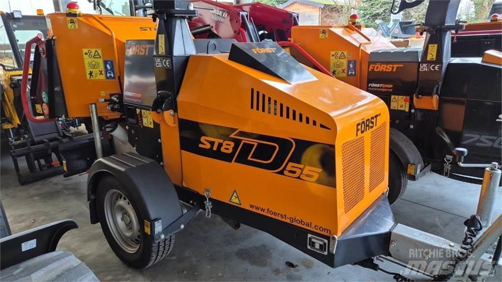  Först ST8D55 Trituradoras de madera