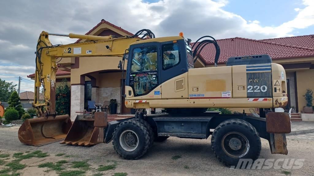 Komatsu PW 220-7 Excavadoras de ruedas
