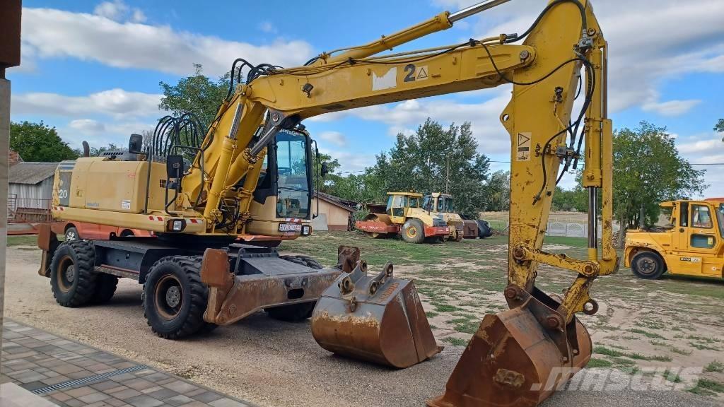 Komatsu PW 220-7 Excavadoras de ruedas