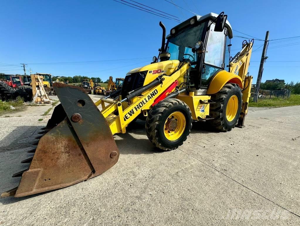 New Holland B 90 B Retrocargadoras