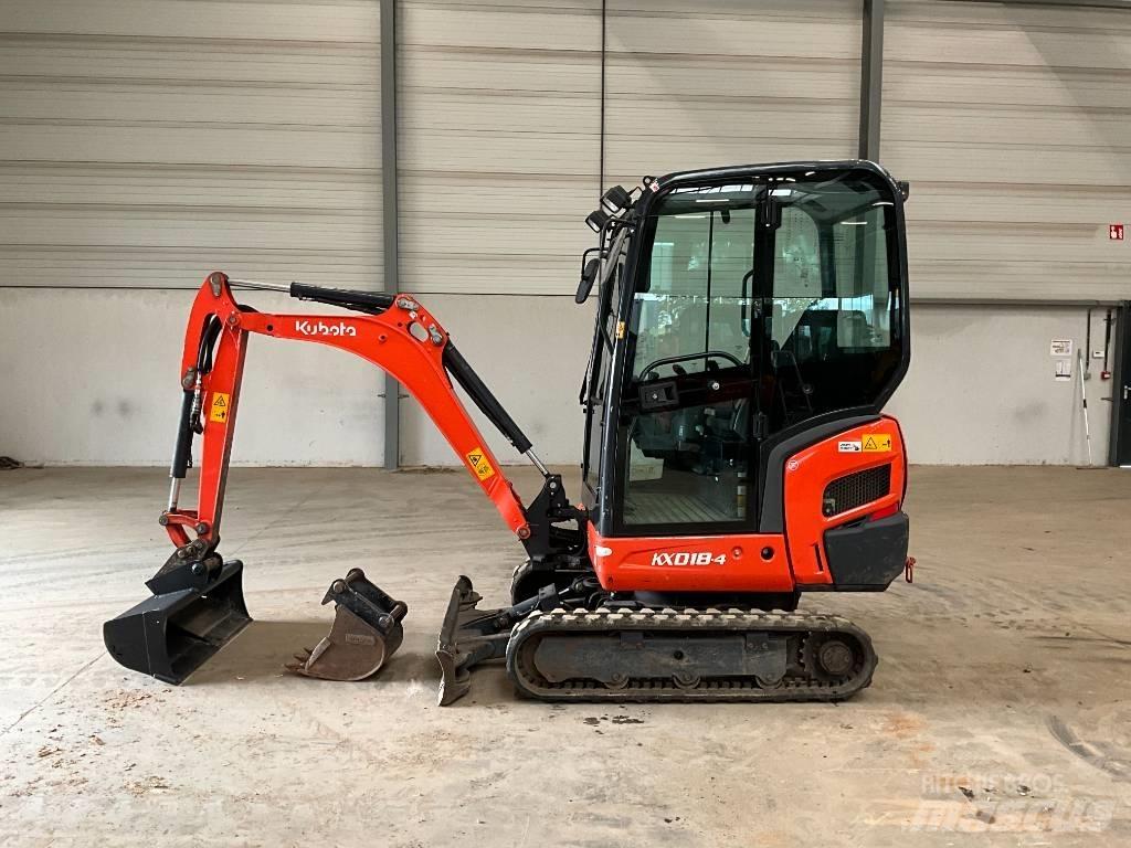 Kubota KX 018-4 Mini excavadoras < 7t