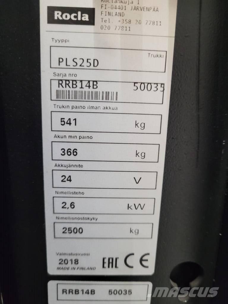 Rocla PLS25D Recogepedidos de baja altura