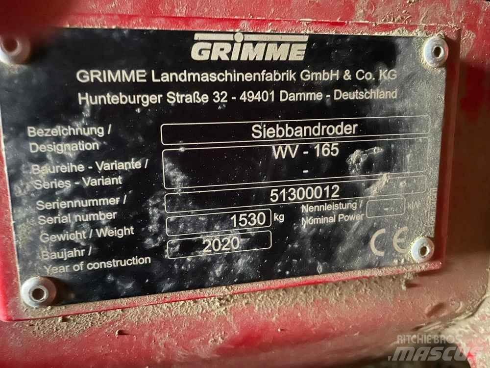 Grimme WV 165 Agricultura - Otros