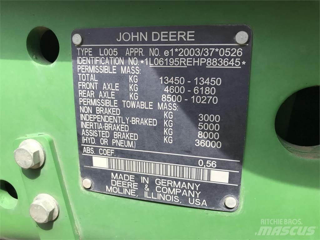 John Deere 6195R Tractores