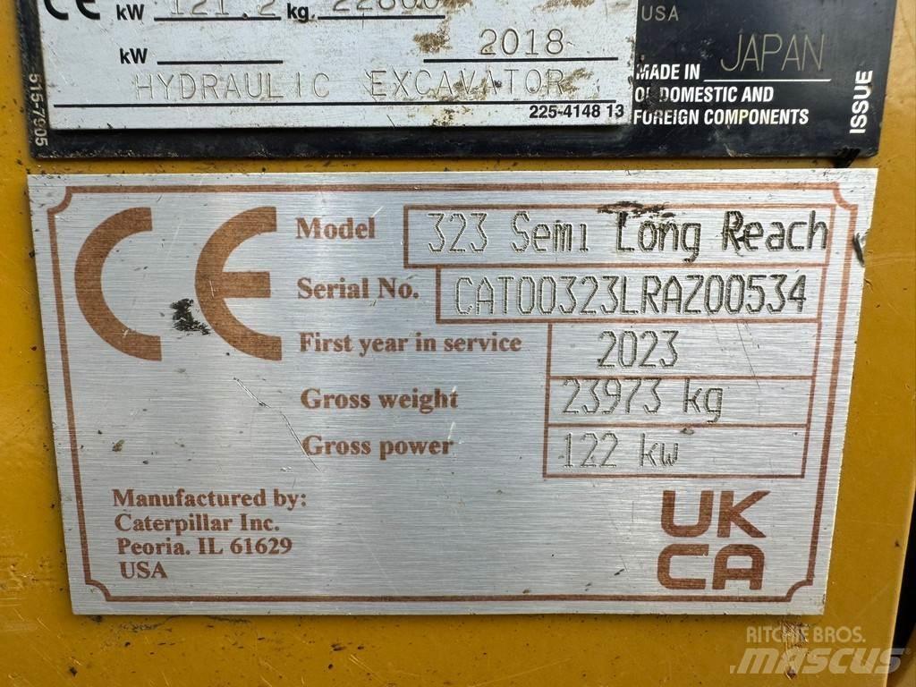 CAT 323 07A Excavadoras especiales