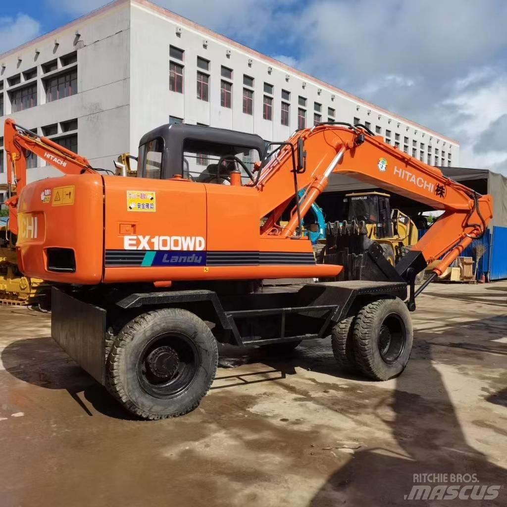 Hitachi EX 100 W D Excavadoras de ruedas