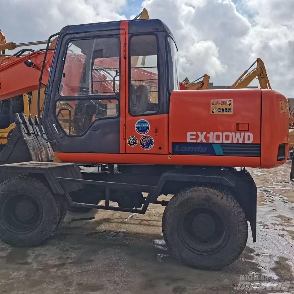 Hitachi EX 100 W D Excavadoras de ruedas