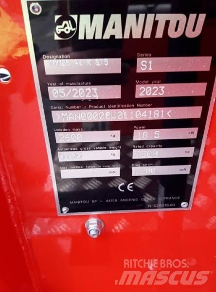 Manitou TMM25 4W Montacargas de camión