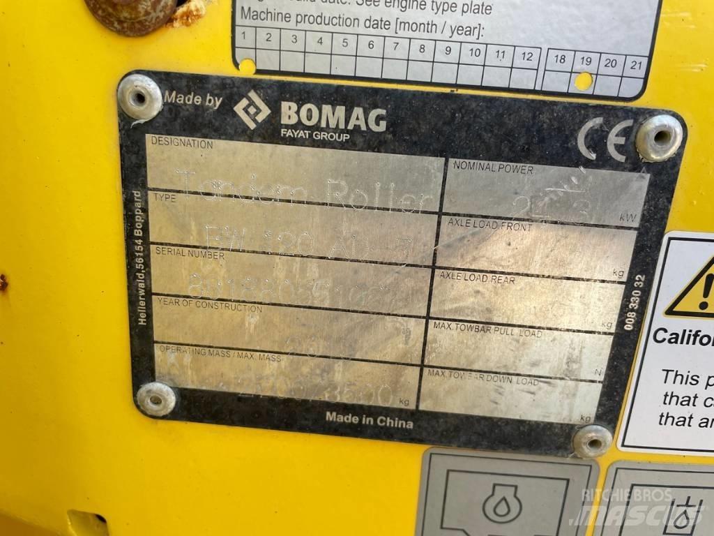 Bomag BW 120 AD-5 Rodillos de doble tambor