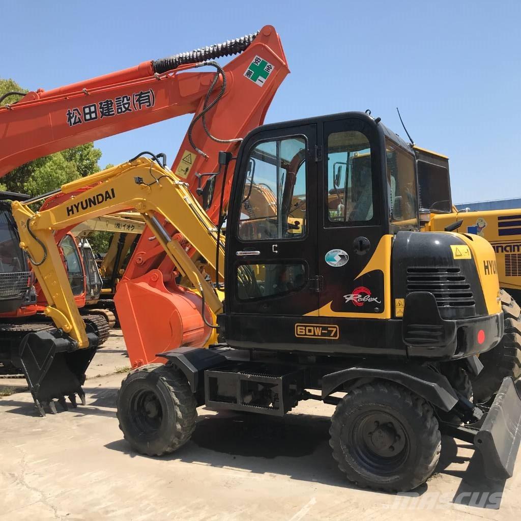 Hyundai 60 W Excavadoras de ruedas