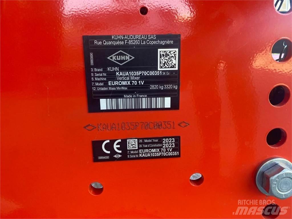 Kuhn Euromix 1 Mezcladoras distribuidoras