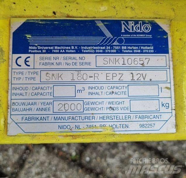 Nido SNK 180-R EPZ Láminas y cuñas quitanieves