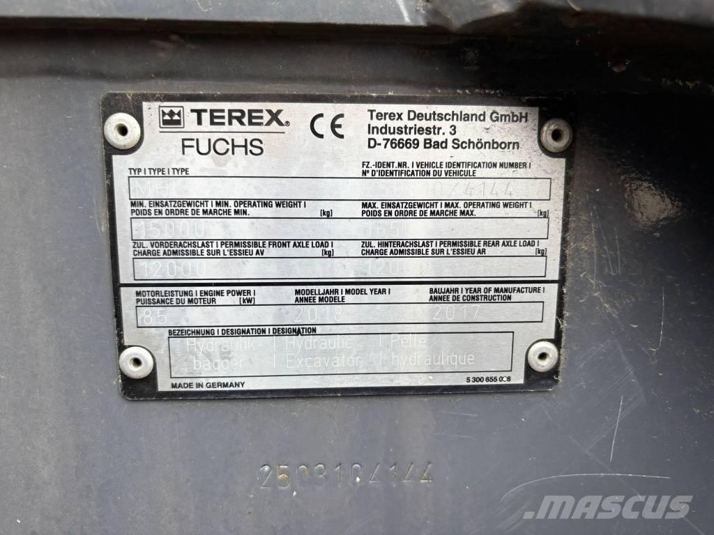 Fuchs MHL 250 Excavadoras de manutención