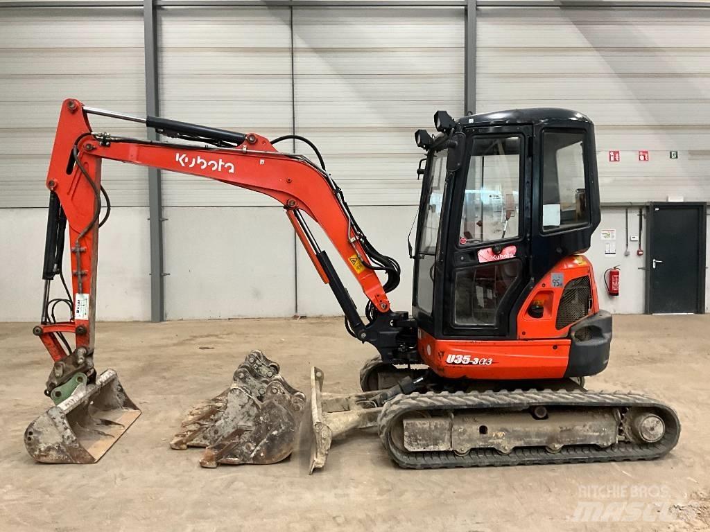 Kubota U 35-3 A 3 Mini excavadoras < 7t