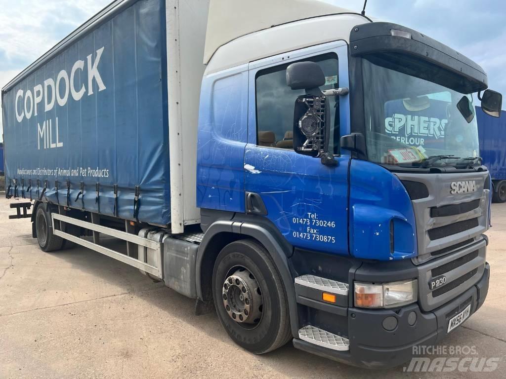 Scania P 230 Camión con caja abierta