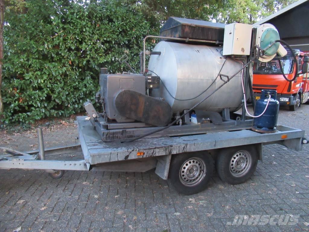 Burtec TSH 1000 Pulverizador de asfalto