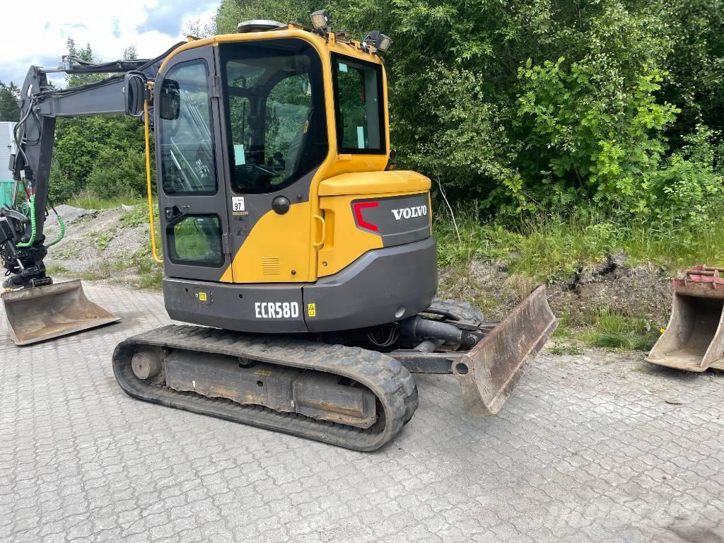 Volvo ECR58D Mini excavadoras < 7t