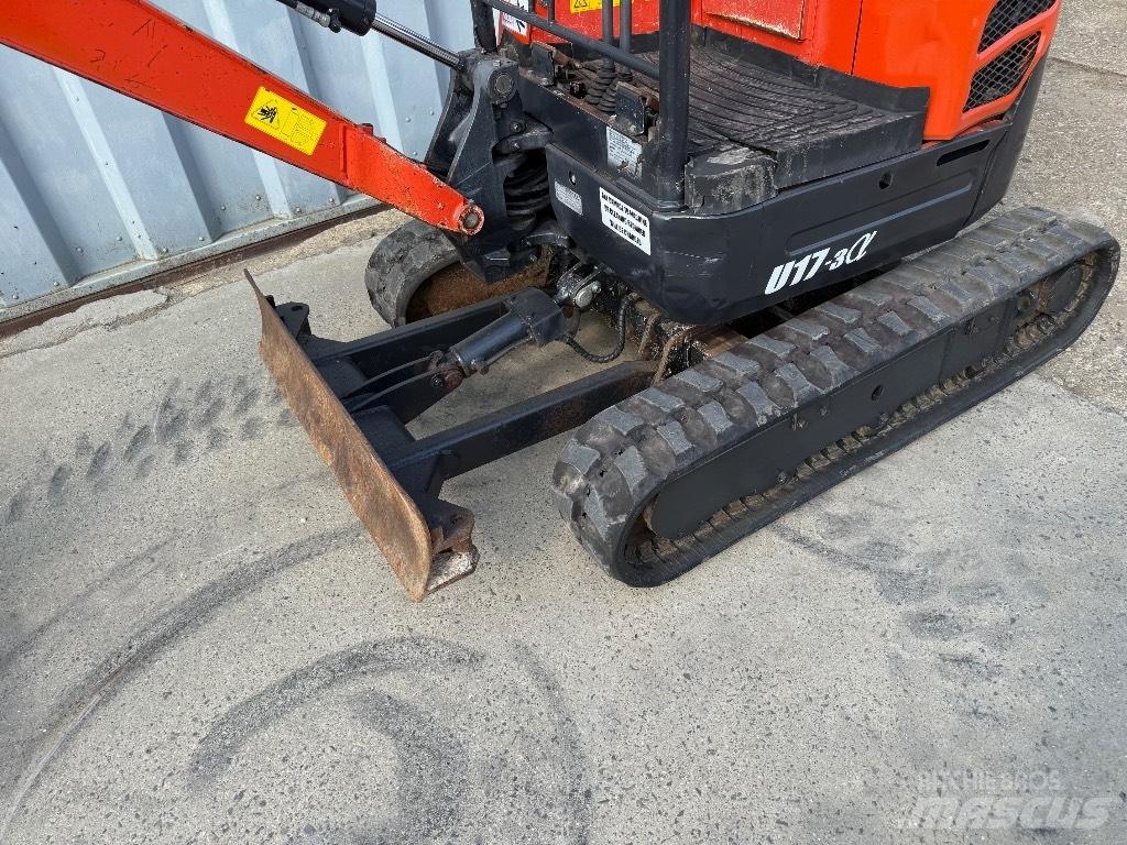 Kubota U 17 Mini excavadoras < 7t