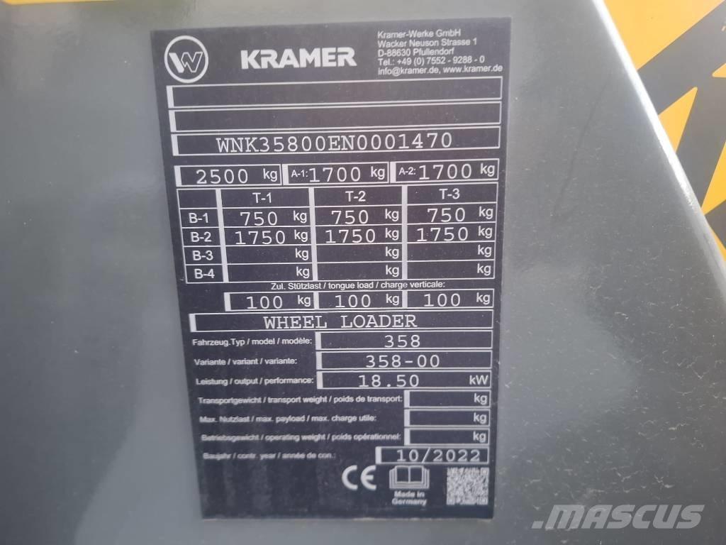 Kramer 5035 Cargadoras sobre ruedas