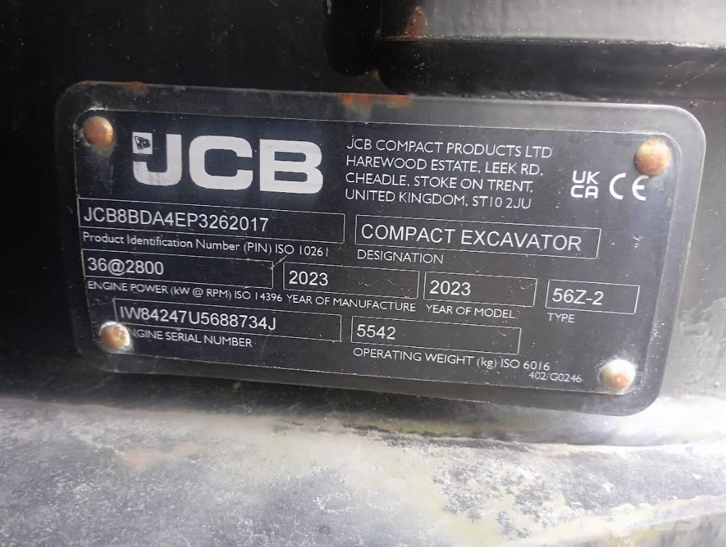 JCB JCB 56Z-2 Mini excavadoras < 7t