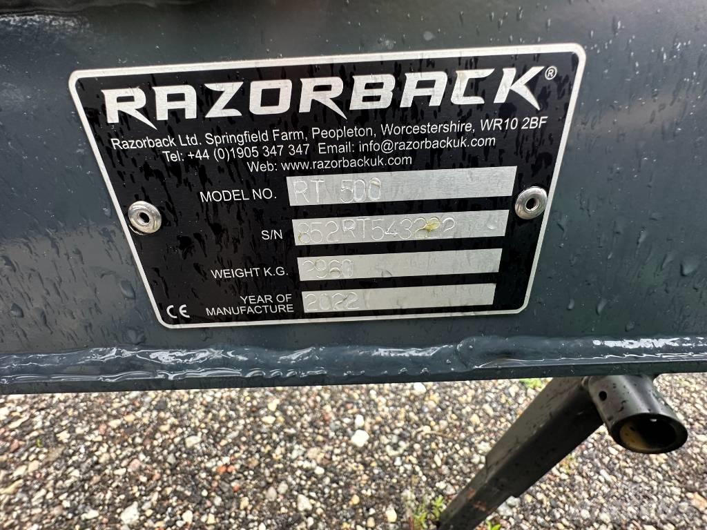  Razorback RT500 Segadoras