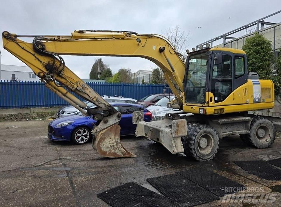 Komatsu PW 160-7 Excavadoras de ruedas