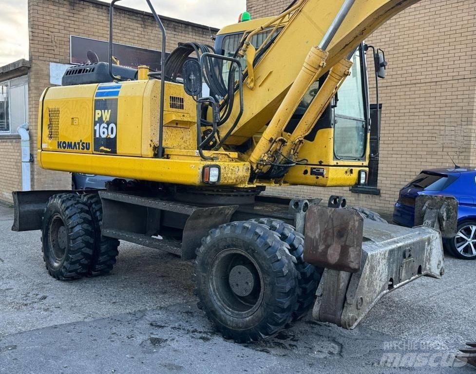 Komatsu PW 160-7 Excavadoras de ruedas