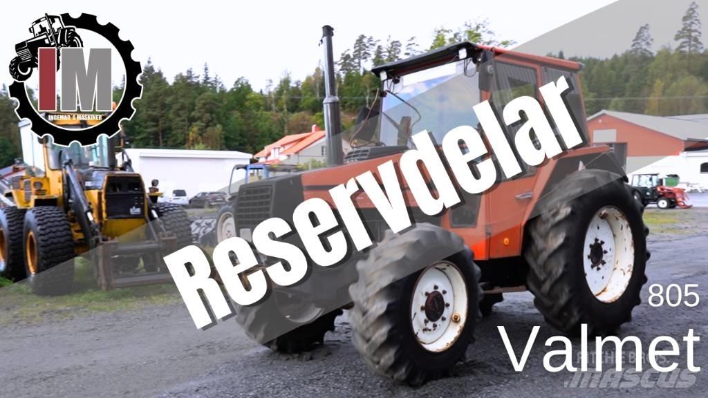 Valmet 805 Chasis y suspención