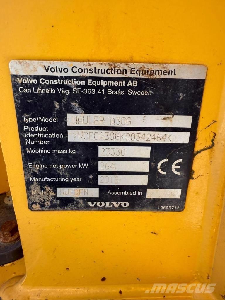 Volvo A 30 G Dúmpers articulados