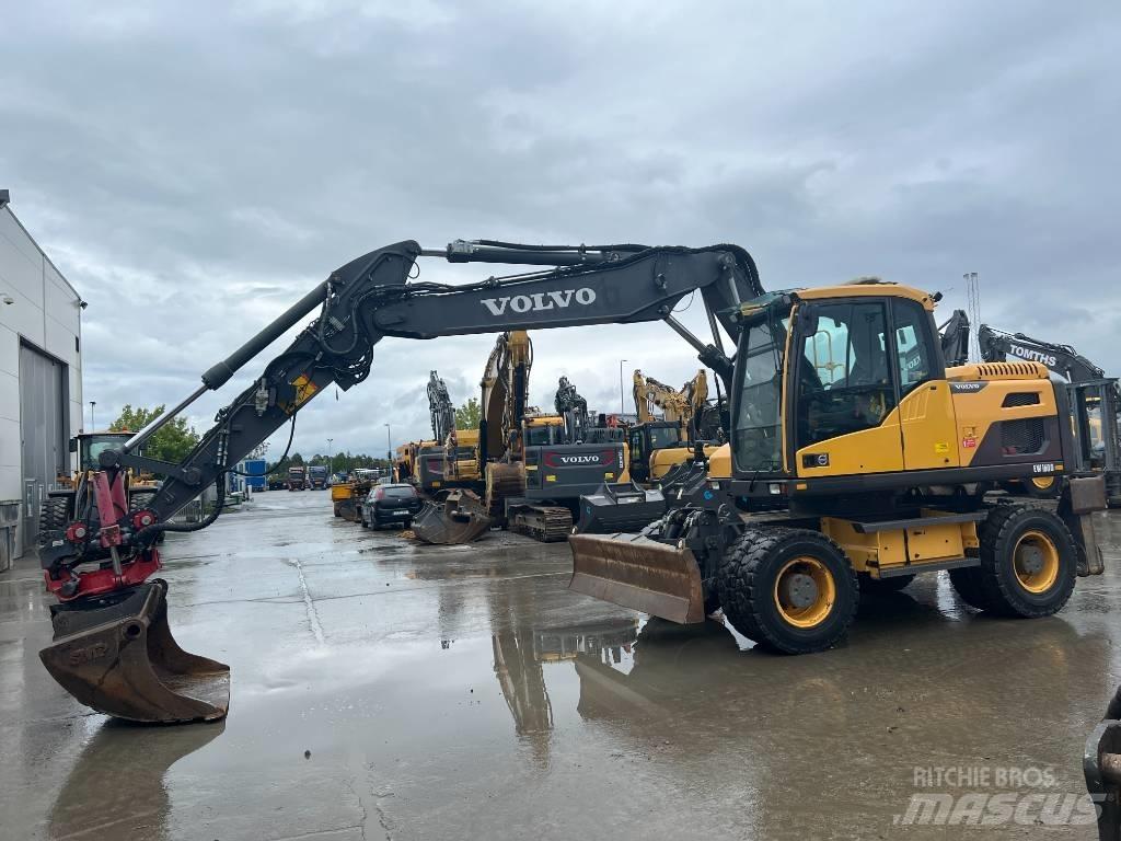 Volvo EW160D Excavadoras de ruedas