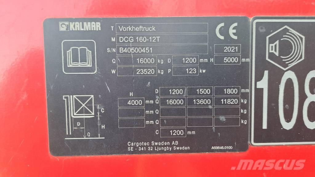 Kalmar DCG160-12T Construcción - Otros