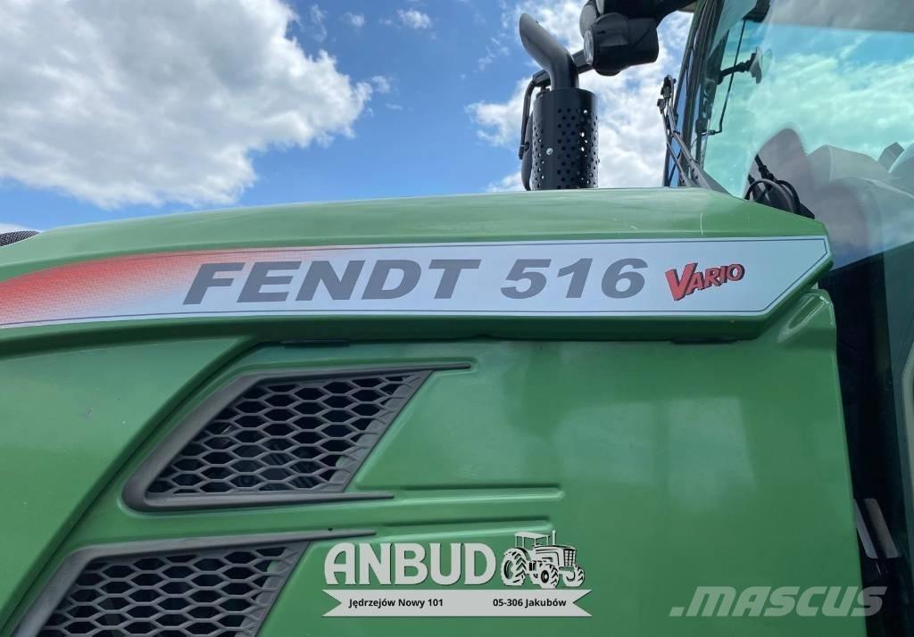 Fendt 516 Vario Tractores