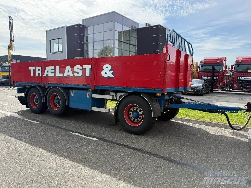 HFR 3X BPW AXLE Plataforma plana/laterales abatibles