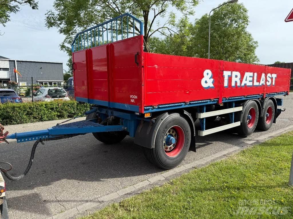 HFR 3X BPW AXLE Plataforma plana/laterales abatibles