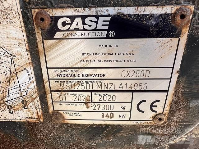 CASE CX 250 D Excavadoras de cadenas