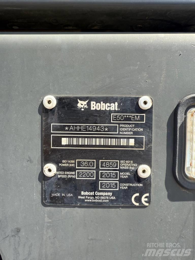 Bobcat E 50 EM Mini excavadoras < 7t