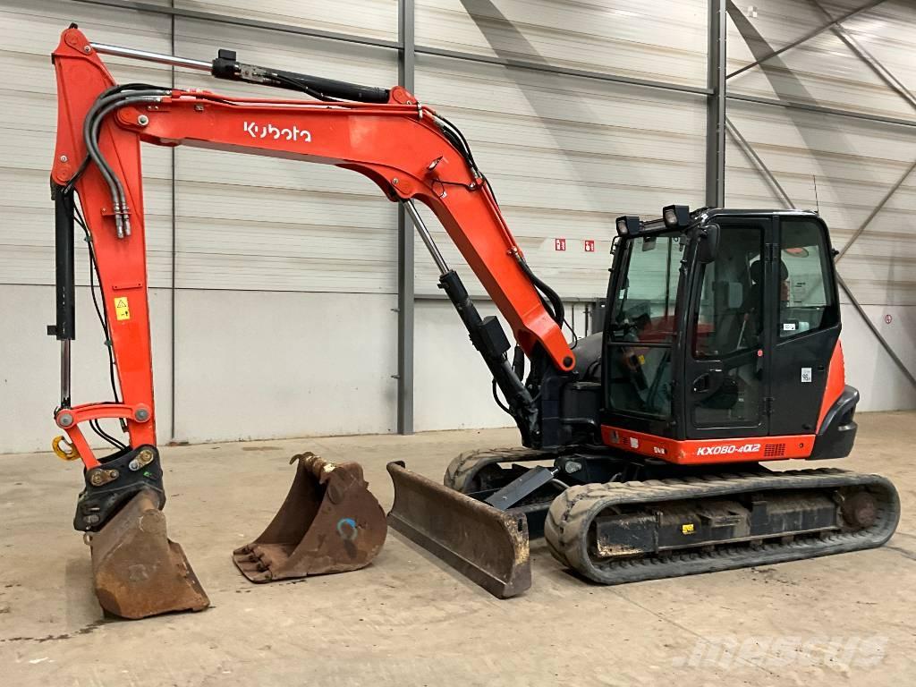 Kubota KX 080-4 A 2 Excavadoras 7t - 12t