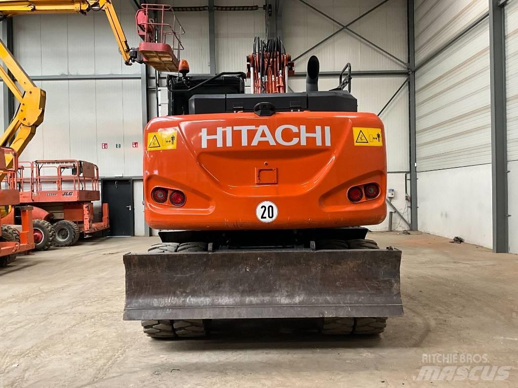 Hitachi ZX 140 W-6 Excavadoras de ruedas