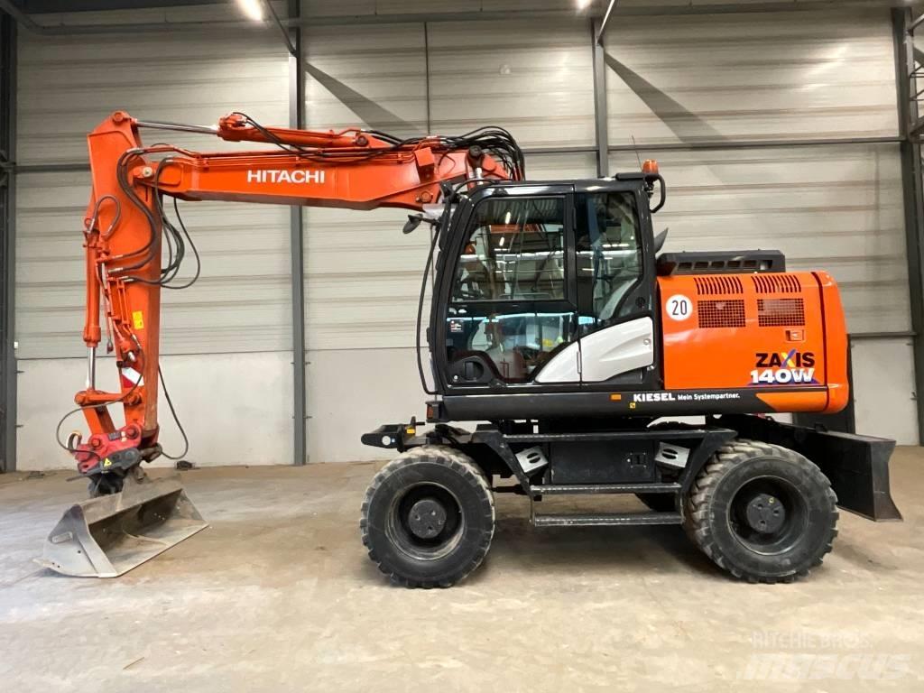 Hitachi ZX 140 W-6 Excavadoras de ruedas